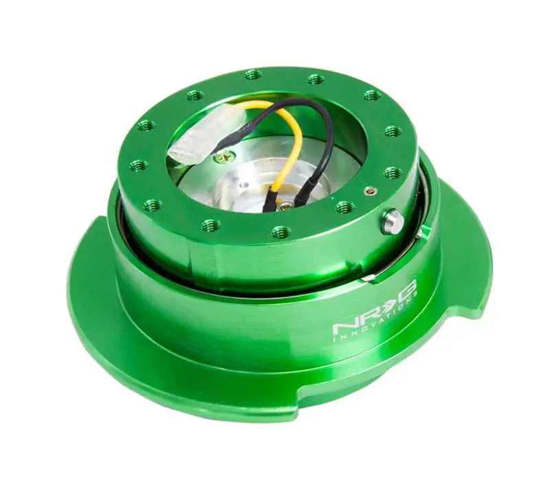 NRG Quick Release Kit Gen 2.5 - Green Body / Titanium Chrome Ring 