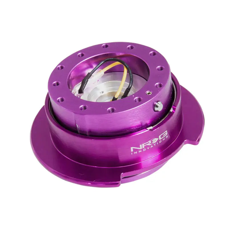 NRG SRK-250PP NRG Quick Release Kit Gen 2.5 - Purple Body / Purple Ring