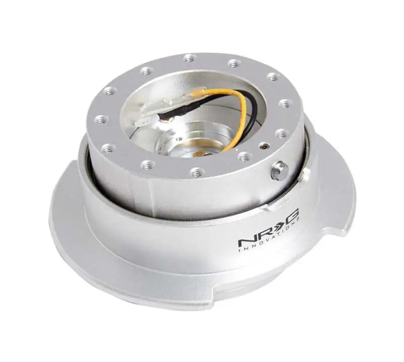 NRG NRG Quick Release Kit Gen 2.5 - Silver / Silver Ring