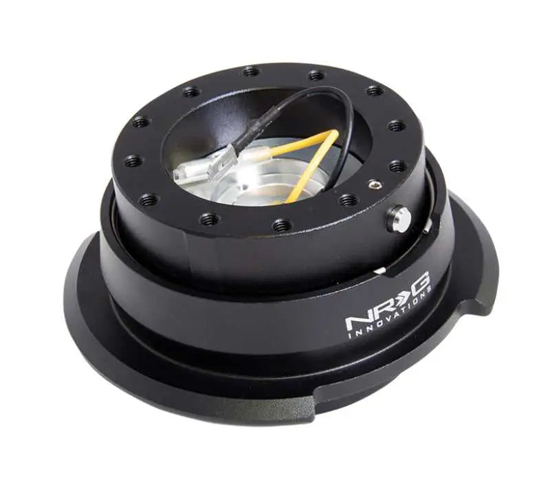 NRG NRG Quick Release Kit Gen 2.8 - Black / Black Ring