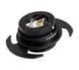 NRG NRG Quick Release Kit Gen 3.0 - Black Body / Black Ring w/Handles