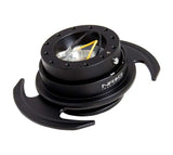 NRG NRG Quick Release Kit Gen 3.0 - Black Body / Black Ring w/Handles