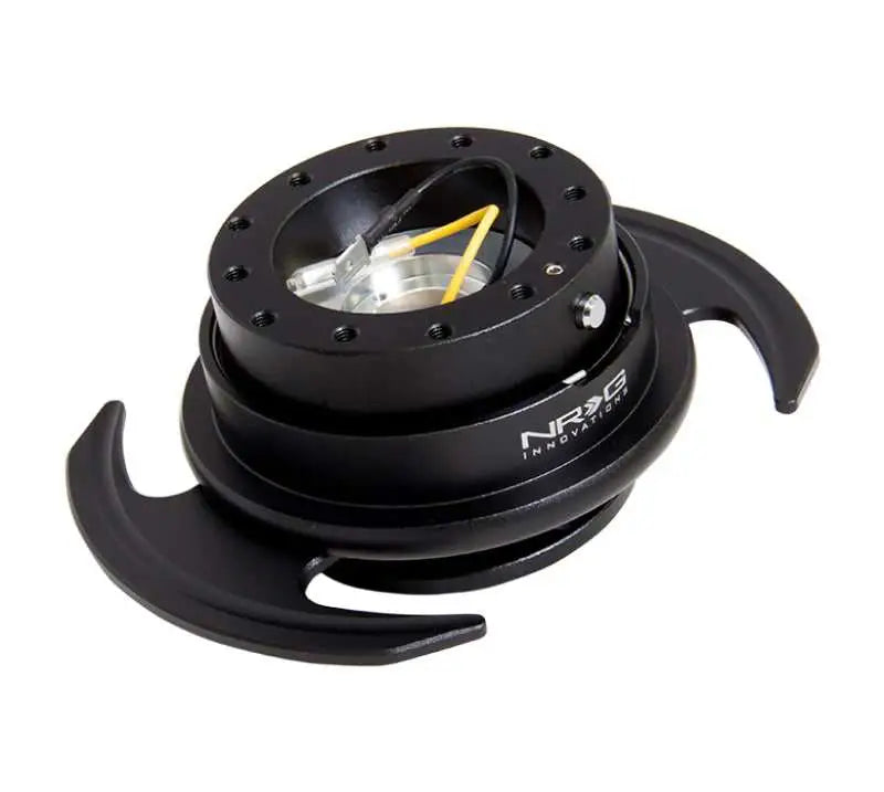 NRG NRG Quick Release Kit Gen 3.0 - Black Body / Black Ring w/Handles