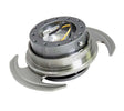 NRG NRG Quick Release Kit Gen 3.0 - Gunmetal Body / Gunmetal Ring w/Handles