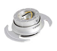 NRG NRG Quick Release Kit Gen 3.0 - Silver Body / Silver Ring w/Handles