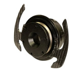 NRG Quick Release Kit Gen 4.0 - Black Body, Black Ring with CF Handles.