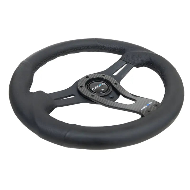 NRG RST-002RCF NRG Reinforced Steering Wheel (320mm) w/Carbon Center Spoke