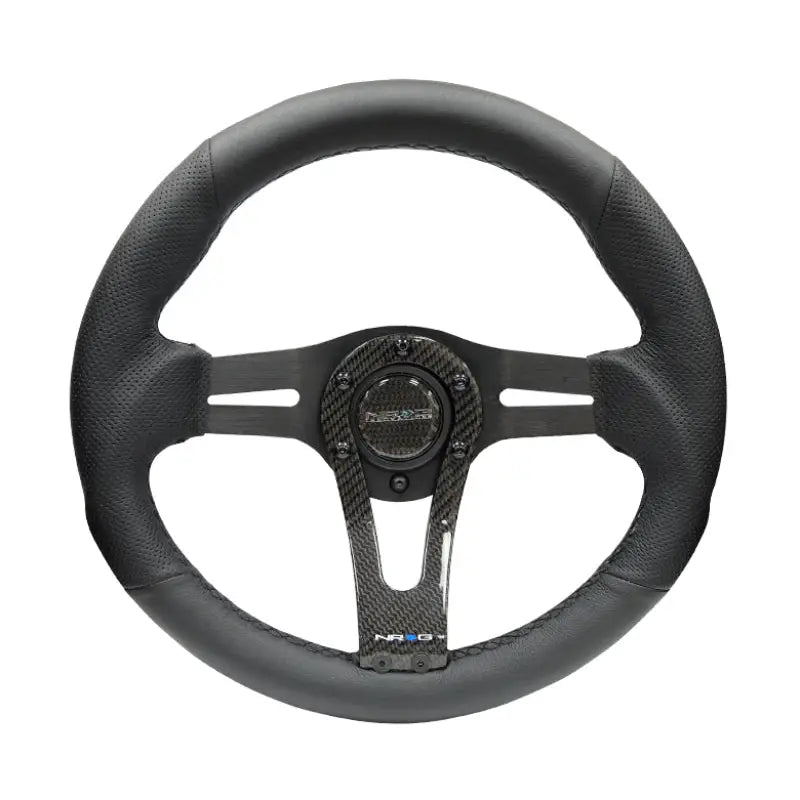 NRG RST-002RCF NRG Reinforced Steering Wheel (320mm) w/Carbon Center Spoke