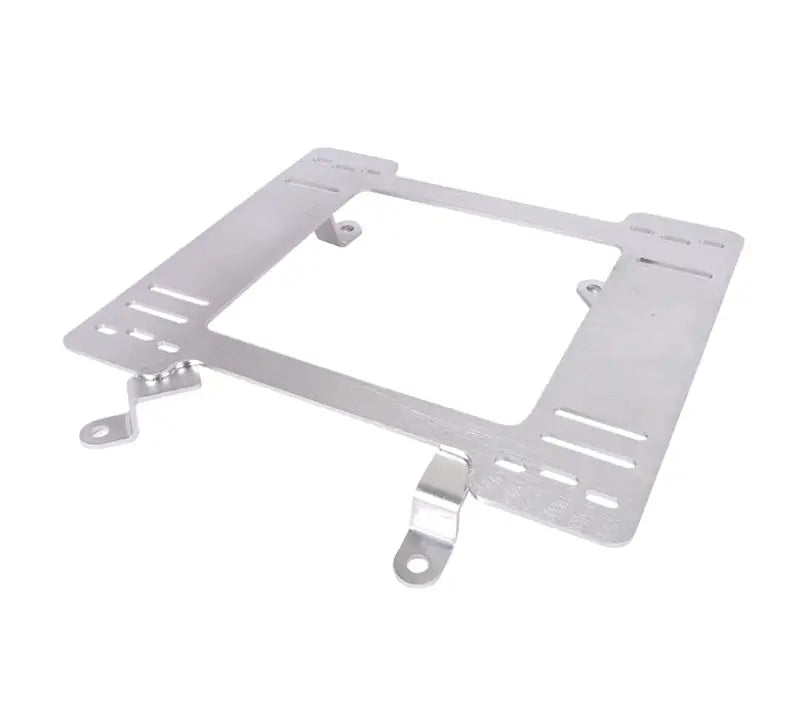 Silver metal NRG seat brackets for 79-98 Ford Mustang seat brackets upgrade