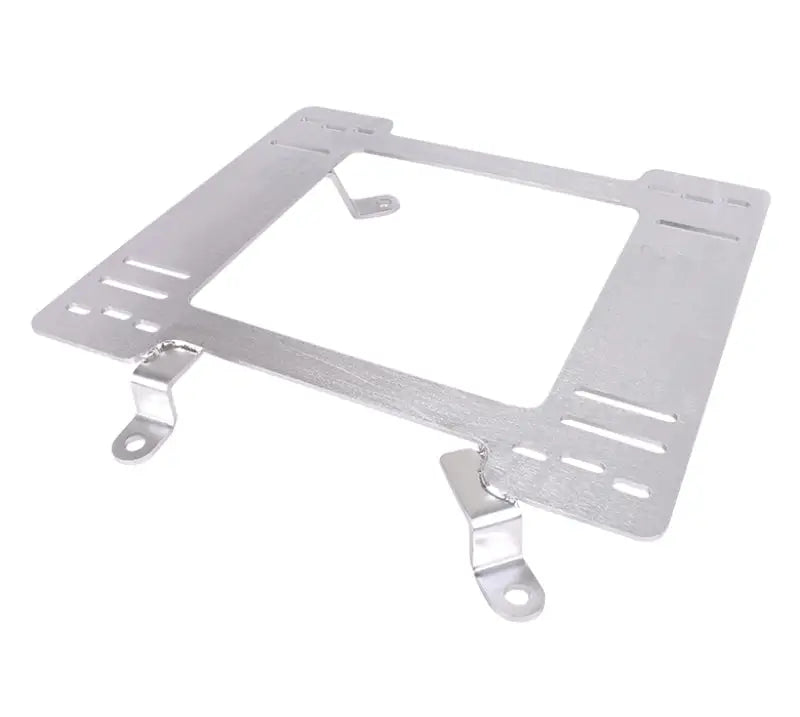 Silver metal NRG seat brackets for 79-98 Ford Mustang seat brackets included