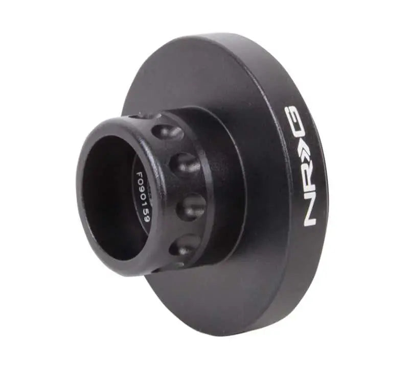 NRG Short Spline Adapter - Polaris RZR / Ranger (Secures w/OEM Lock Nut / Fits Quick Lock) - Black 