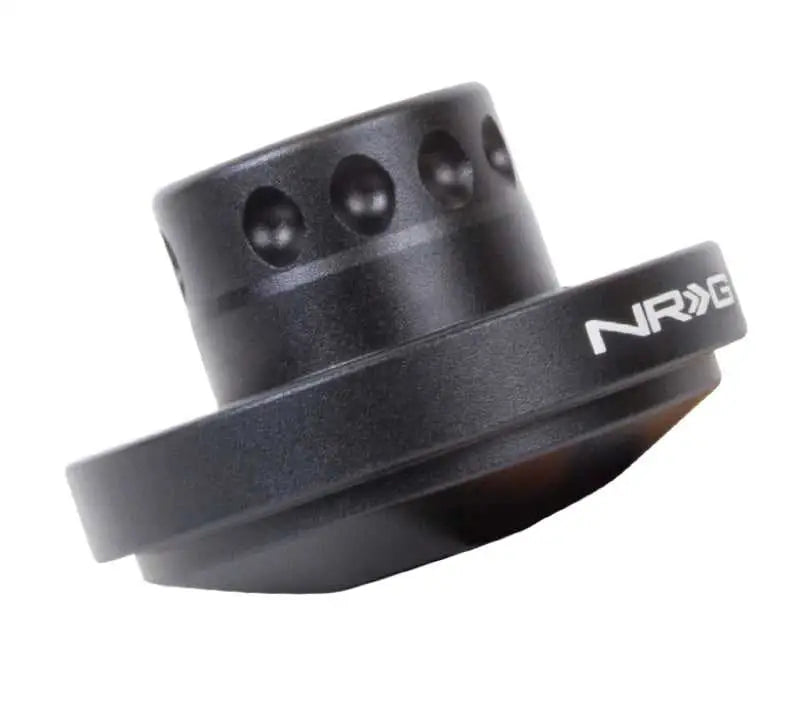 NRG Short Spline Adapter - Polaris RZR / Ranger (Secures w/OEM Lock Nut / Fits Quick Lock) - Black 