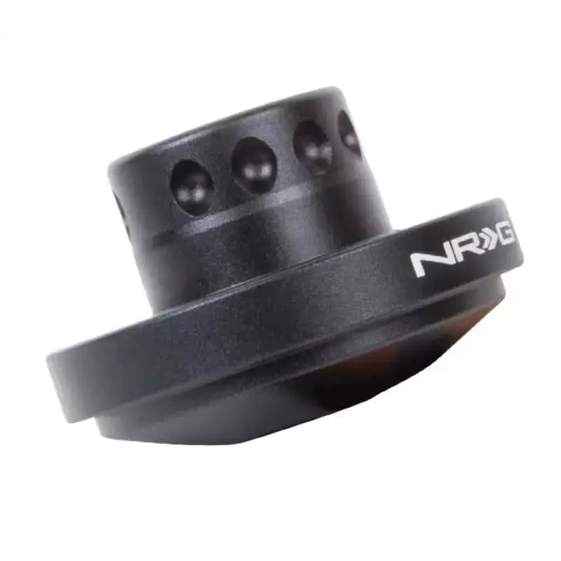 NRG Short Spline Adapter - Polaris RZR / Ranger (Secures w/OEM Lock Nut / Fits Quick Lock) - Black 