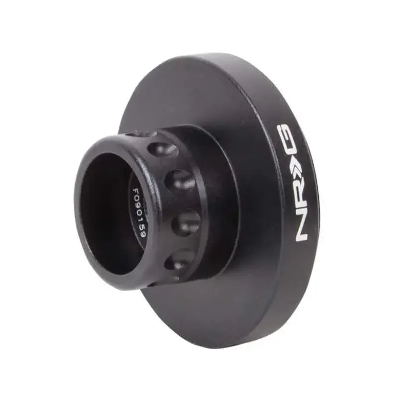 NRG Short Spline Adapter - Polaris RZR / Ranger (Secures w/OEM Lock Nut / Fits Quick Lock) - Black 