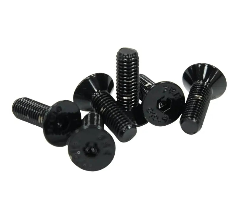 NRG Steering Wheel Screw Upgrade Kit (Conical) - Black - Truck & Automotive