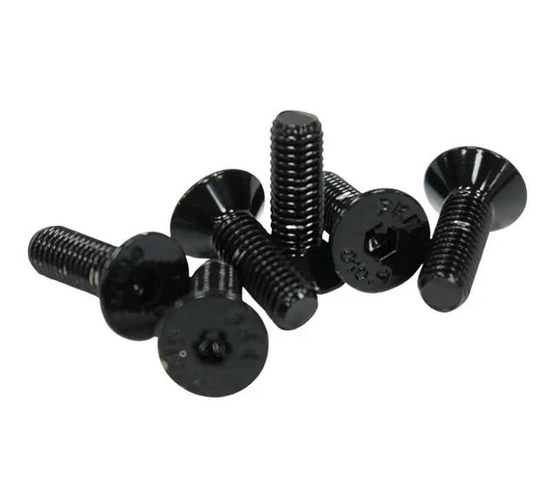 NRG Steering Wheel Screw Upgrade Kit (Conical) - Black - Truck & Automotive