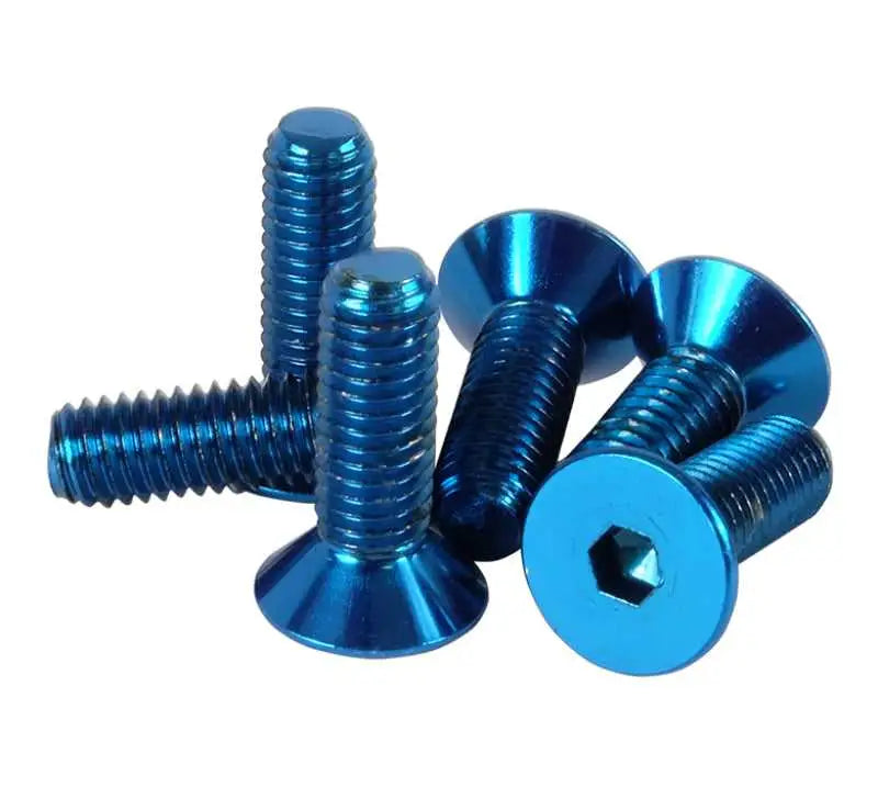 NRG NRG Steering Wheel Screw Upgrade Kit (Conical) - Blue