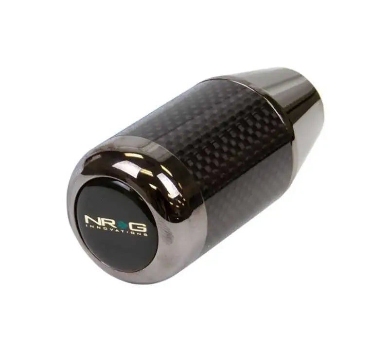 NRG NRG Universal Fatboy Style Shift Knob w/Carbon Fiber Ring
