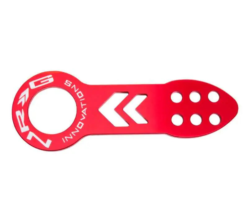 NRG Universal Front Tow Hook - Anodized Red 