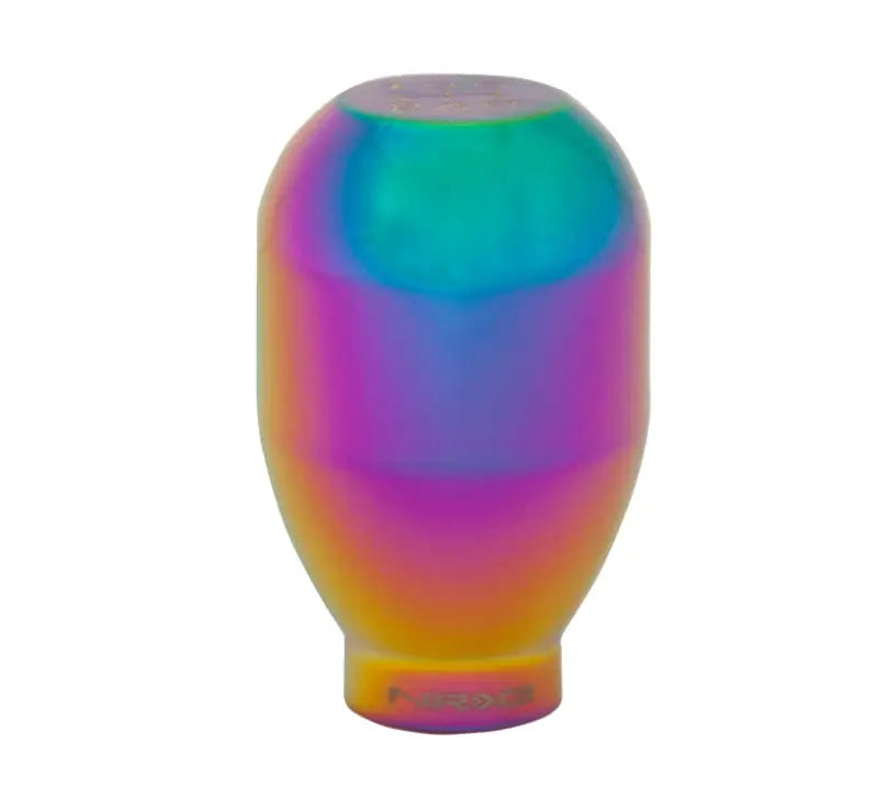 Iridescent NRG Universal Shift Knob 42mm Multi-Color Neochrome for 5-speed cars