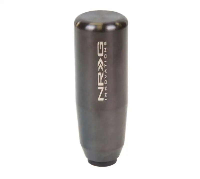 NRG NRG Universal Short Shifter Knob - 3.5in. Length / Heavy Weight .85Lbs - Black Chrome