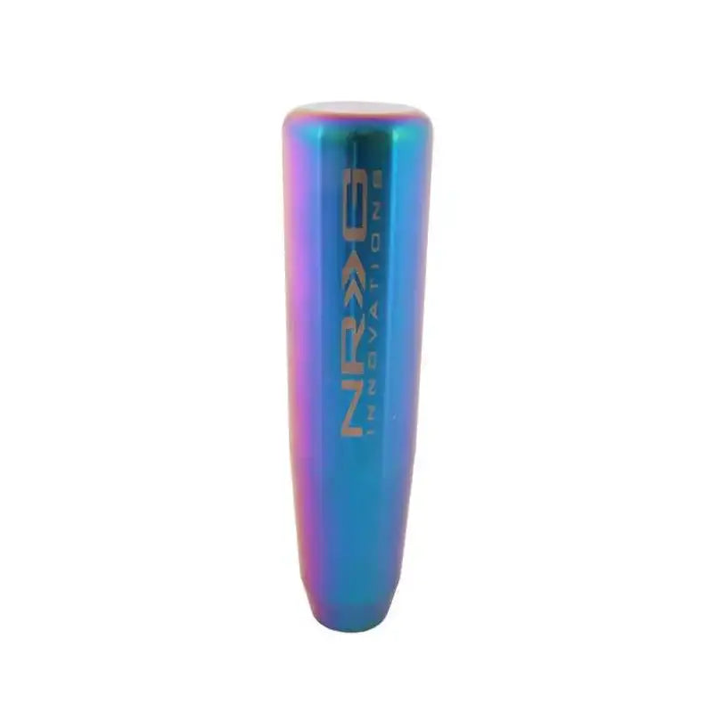 NRG Universal Short Shifter Knob - 5in. Length / Heavy Weight 1.27Lbs. - Multi Color/Neochrome 