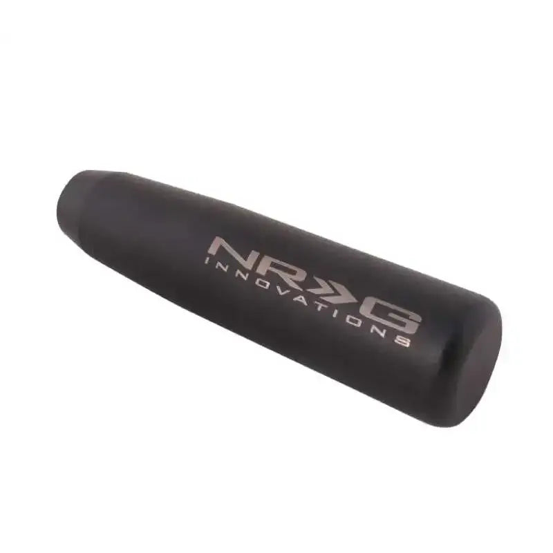 NRG Universal Short Shifter Knob - 5in. Length / Heavy Weight 1.27Lbs. - Black Wrinkle Finish 