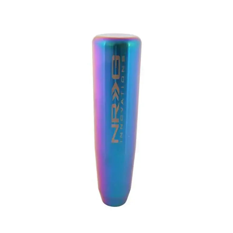 NRG NRG Universal Short Shifter Knob - 5in. Length / Heavy Weight 1.27Lbs. - Multi Color/Neochrome
