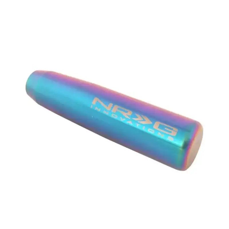NRG Universal Short Shifter Knob - 5in. Length / Heavy Weight 1.27Lbs. - Multi Color/Neochrome 