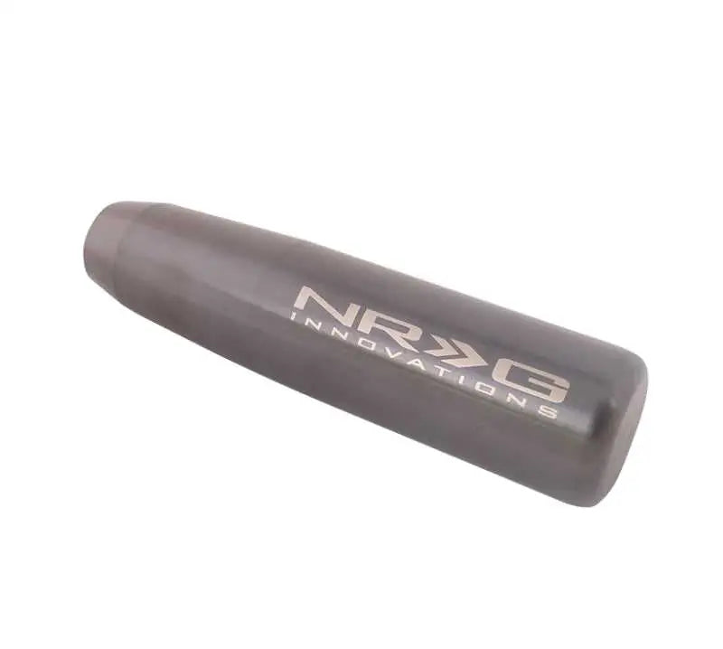 NRG Universal Short Shifter Knob - 5in. Length / Heavy Weight 1.27Lbs. - Black Chrome 