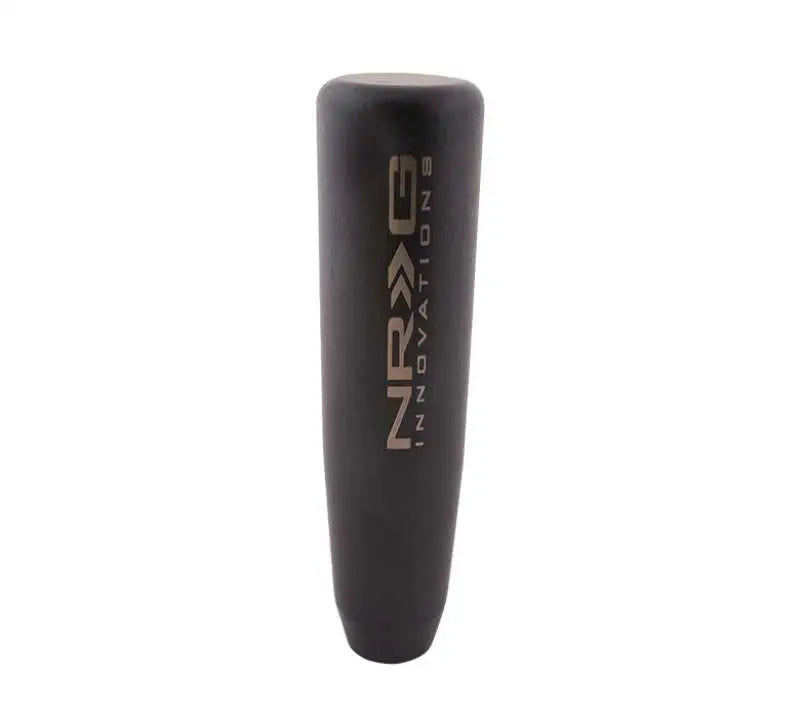 NRG NRG Universal Short Shifter Knob - 5in. Length / Heavy Weight 1.27Lbs. - Black Wrinkle Finish