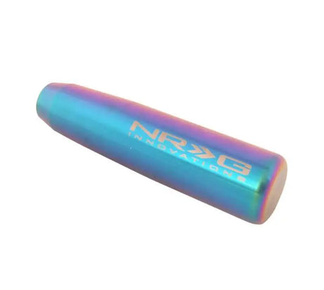 NRG Universal Short Shifter Knob - 5in. Length / Heavy Weight 1.27Lbs. - Multi Color/Neochrome 