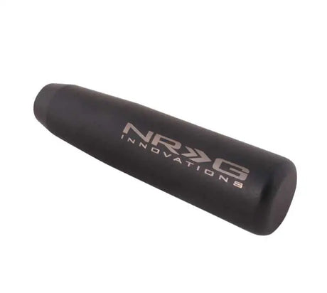 NRG Universal Short Shifter Knob - 5in. Length / Heavy Weight 1.27Lbs. - Black Wrinkle Finish 