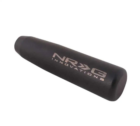 NRG Universal Short Shifter Knob - 5in. Length / Heavy Weight 1.27Lbs. - Black Wrinkle Finish 