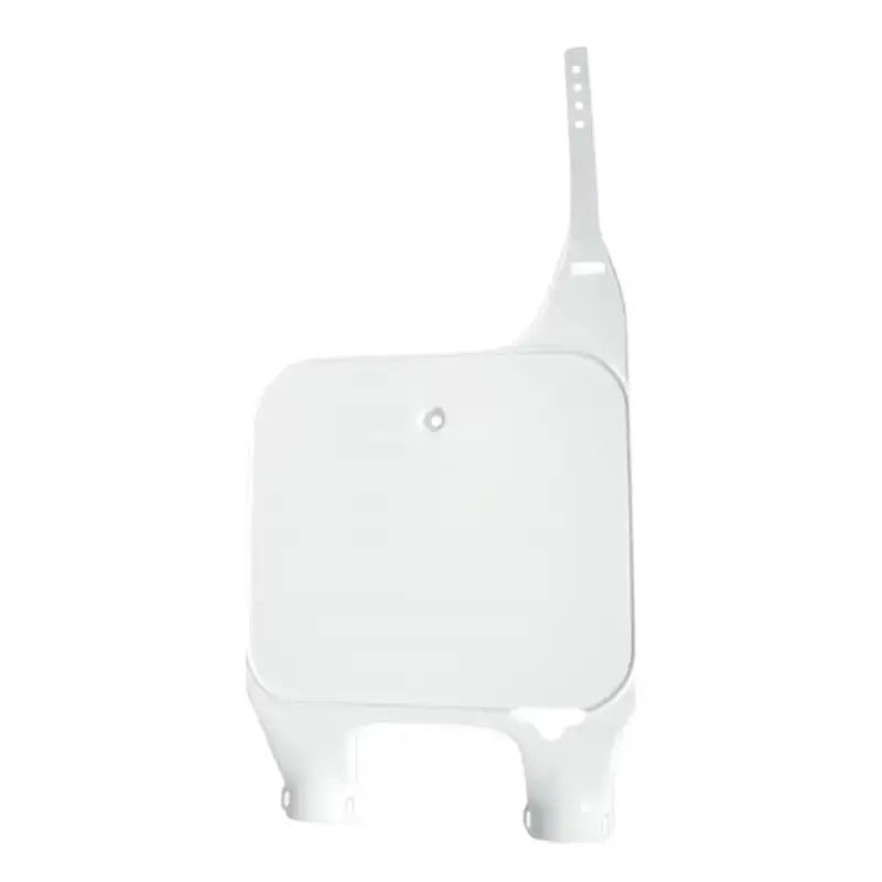 Number Plate Cr125/250 White - Powersports
