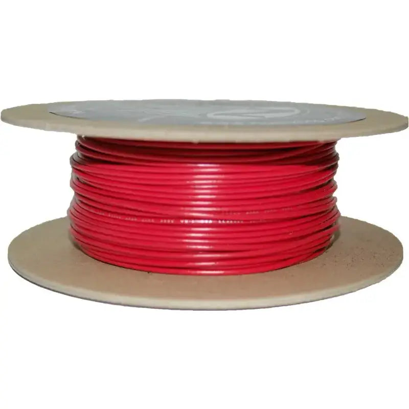 NAMZ CUSTOM CYCLE NWR-2-100 #18 Gauge Red 100' Spool Of Primary Wire