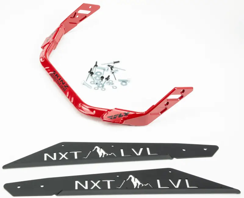 NXPRB225-FBK/SRD Pro Armor Nxt Lvl Rear Bumper Black/Red Pol - RV and Auto Parts