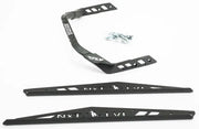 NXPRB230-FBK/BLK Pro Armor Nxt Lvl Rear Bumper Flat Blk Pol Axys Rmk 144/146 S/M - RV and Auto Parts