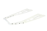 White U-shaped metal rear bumper for NXPRB232-WHT Nxt Lvl Rear Bumper Pol