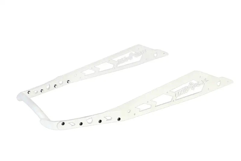 White U-shaped metal rear bumper for NXPRB232-WHT Nxt Lvl Rear Bumper Pol