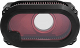 NXT-03BR Kens Factory Nxt Lvl Tc Air Cleaner W/Glass Black W/Red - RV and Auto Parts