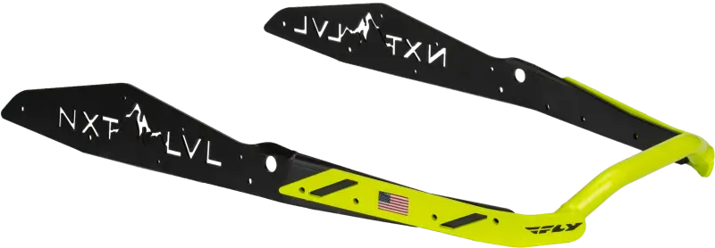 Nxt Lvl Rear Bumper Black/Lime Pol - Powersports