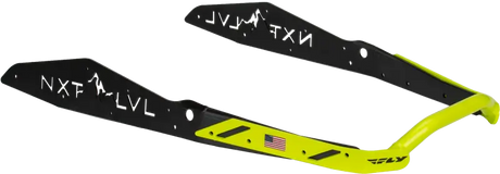 Nxt Lvl Rear Bumper Black/Lime Pol - Powersports