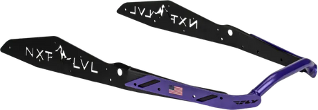 Nxt Lvl Rear Bumper Black/Purple Pol - Powersports