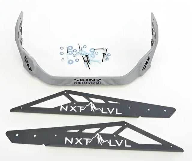 Nxt Lvl Rear Bumper Blk/Graph Pol Pro S/M - Powersports