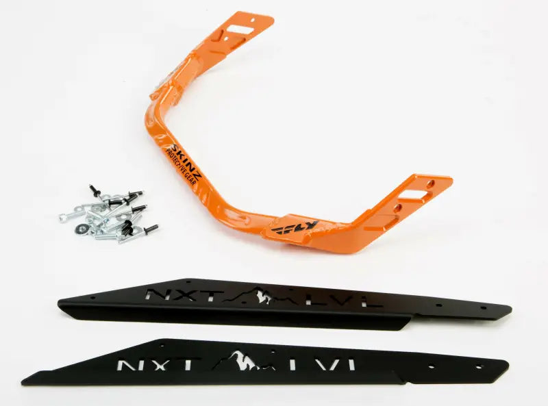 Nxt Lvl Rear Bumper Blk/Org Pol Axys 163 S/M - Powersports