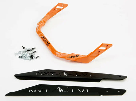 Nxt Lvl Rear Bumper Blk/Org Pol Axys 163 S/M - Powersports