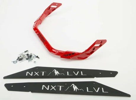 Nxt Lvl Rear Bumper Blk/Red Pol Axys 163 S/M - Powersports