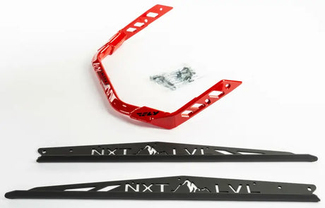 Nxt Lvl Rear Bumper Blk/Red Pol Axys Rmk 155 S/M - Powersports