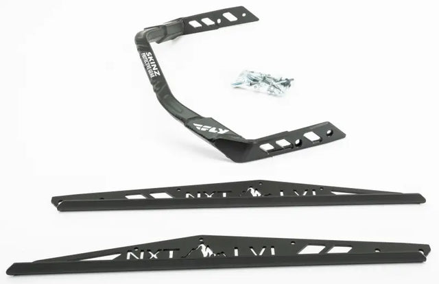 Nxt Lvl Rear Bumper Flat Blk Pol Axys Rmk 144/146 S/M - Powersports